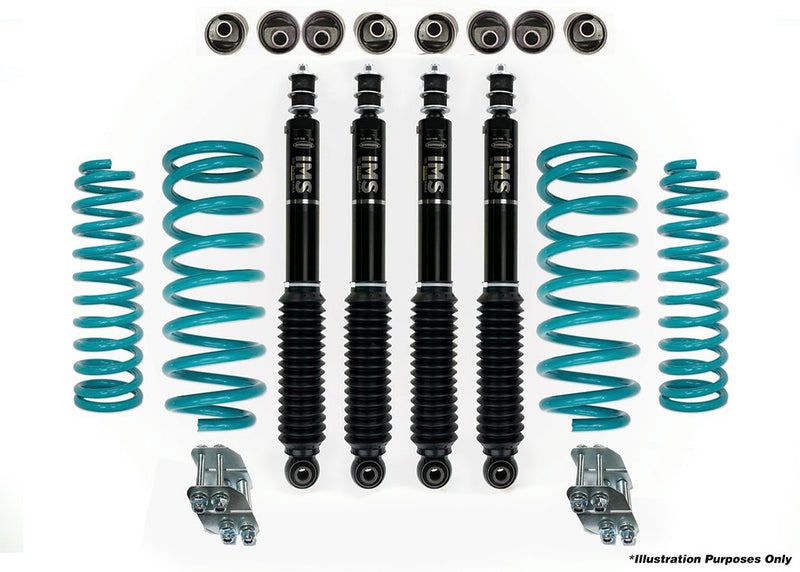 Dobinson IMS 3 inch Lift Kit for Susuki Jimny (23-ON) – Standard (Up to 50 lbs) / Standard (0-135 lbs)