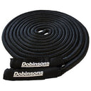 Dobinsons Black 30' Long Kinetic Recovery Rope 8,600 Kgs - SS80-3844 heavy-duty nylon double braided rope for off-road recovery use