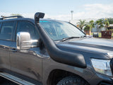 Dobinsons Snorkel Kit For Toyota Land Cruiser 200 Series 2016+ 4.5L Diesel - RIGHT SIDE MOUNT - SN59-3469 installed on dark SUV