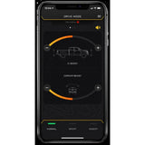 ICON Vehicle Dynamics Intelligent Control Install Kit 53504 for Toyota 4Runner (10-24) smartphone interface showing adjustable shock damping settings