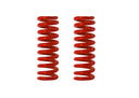 Dobinsons Coil Springs Pair - 3.5" X 15" - 550Lbs/Inch - C92-3715550R - Red heavy-duty off-road suspension springs