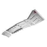 ARB Under Vehicle Protection 5438200 heavy-duty pressed steel skid plate with reinforced chassis mounting for off-road durability