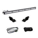 Baja Designs 2021+ Ford Bronco Roof Light Bar Kit 50 Onx6+ w/Upfitter with heavy-duty LEDs, mounting brackets, wiring harness