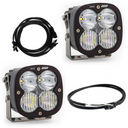 Baja Designs Jeep JL/JT Rubicon Steel Bumper LED Light Kit XL 80 w/Upfitter with dual high-output LED pods and wiring harnesses