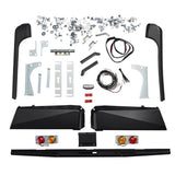 ARB Rear Bar 3500Kg 100Ifs Black complete mounting hardware and wiring kit for Toyota 4Runner off-road rear bumper installation