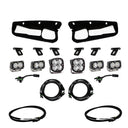 Baja Designs 2021+ Ford Bronco Fog Pocket Kit 21-Up Pro w/Upfitter with LED lights, wiring, brackets, and mounts for off-road use