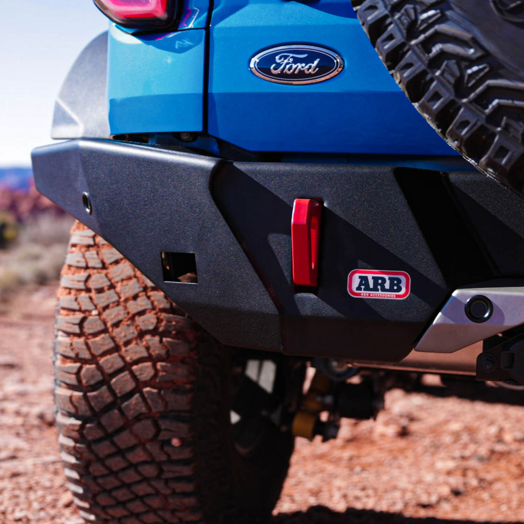 ARB Rear Bumper & Fitting Kit Bundle 5680010B for Ford Bronco Base, Big Bend, Wildtrack, Badlands (2021-2023)