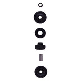 Bilstein Replacement B1 Suspension Hardware Kit with nuts, bushings, and metal components for 4x4 suspension systems.