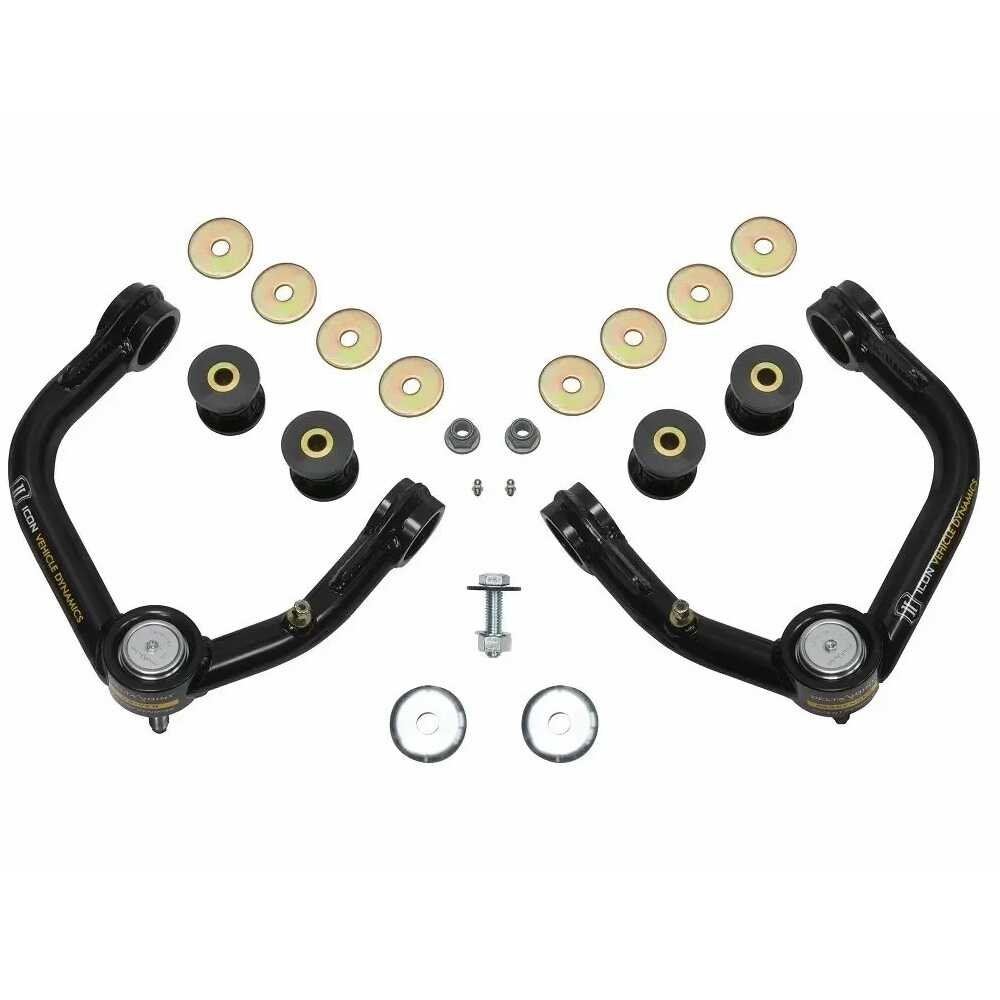 ICON Vehicle Dynamics Delta Joint Tubular Upper Control Arms Kit for Toyota 4Runner 96-02, Tacoma 96-04