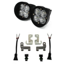 Baja Designs 2012+ On Rav4 Fog Pocket Kit Squadron Sport Clear Wide Cornering with dual LED pods and mounting hardware