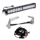 Baja Designs 2019+ Ram 2500/3500 20 Inch OnX6+ Driving Combo Bumper Kit with LED bar, steel mounts, and wiring harness