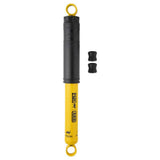 An Old Man Emu shock absorber on a white background, featuring high-quality oil for optimal performance.