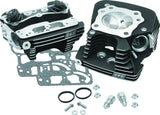 S&S Cycle 08-16 Touring Super Stock 79cc Cylinder Head Kit - Wrinkle Black