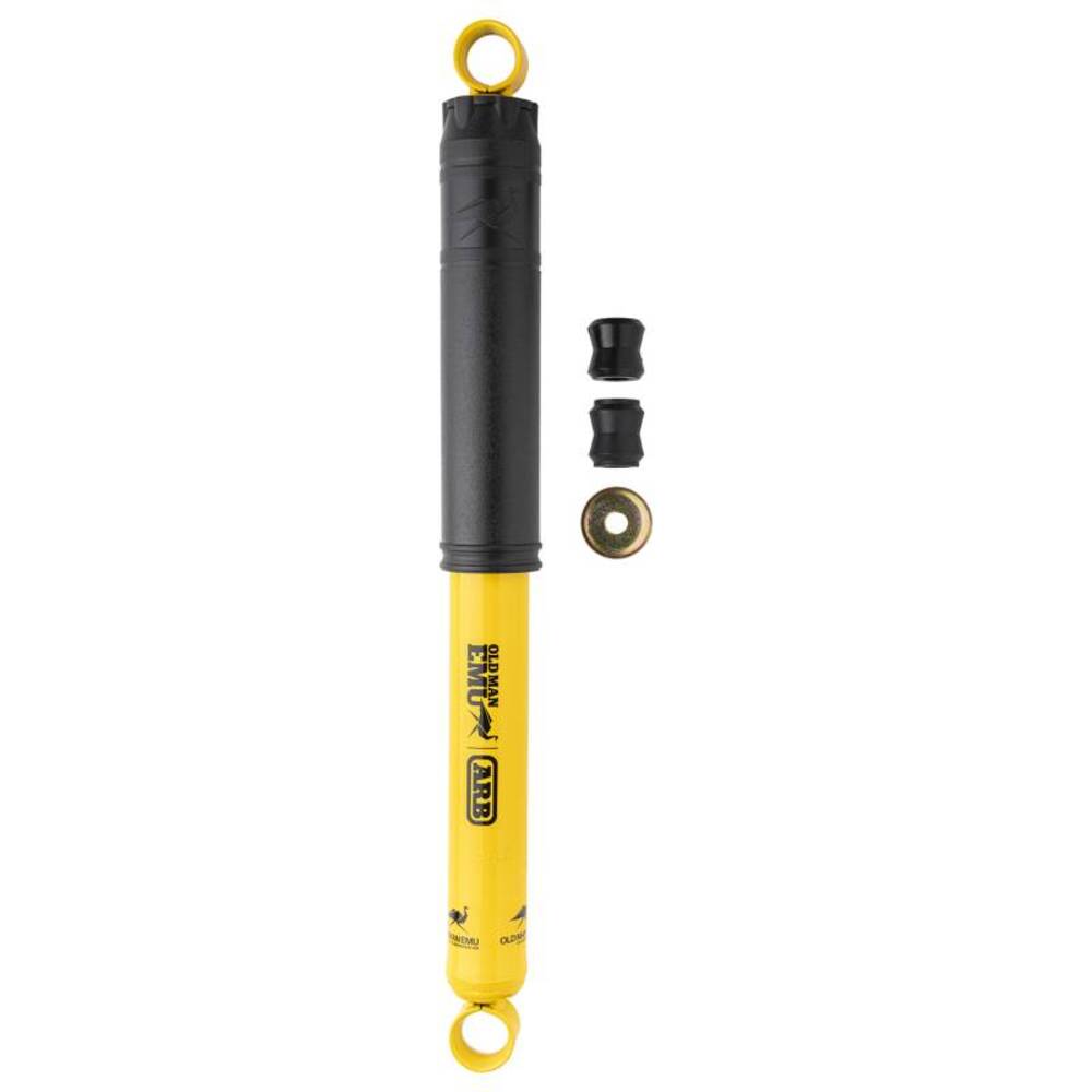 An "ARB Old Man Emu Rear Nitrocharger Sport Shock 61014 Nissan Patrol Y61, NP300" with high-quality oil.