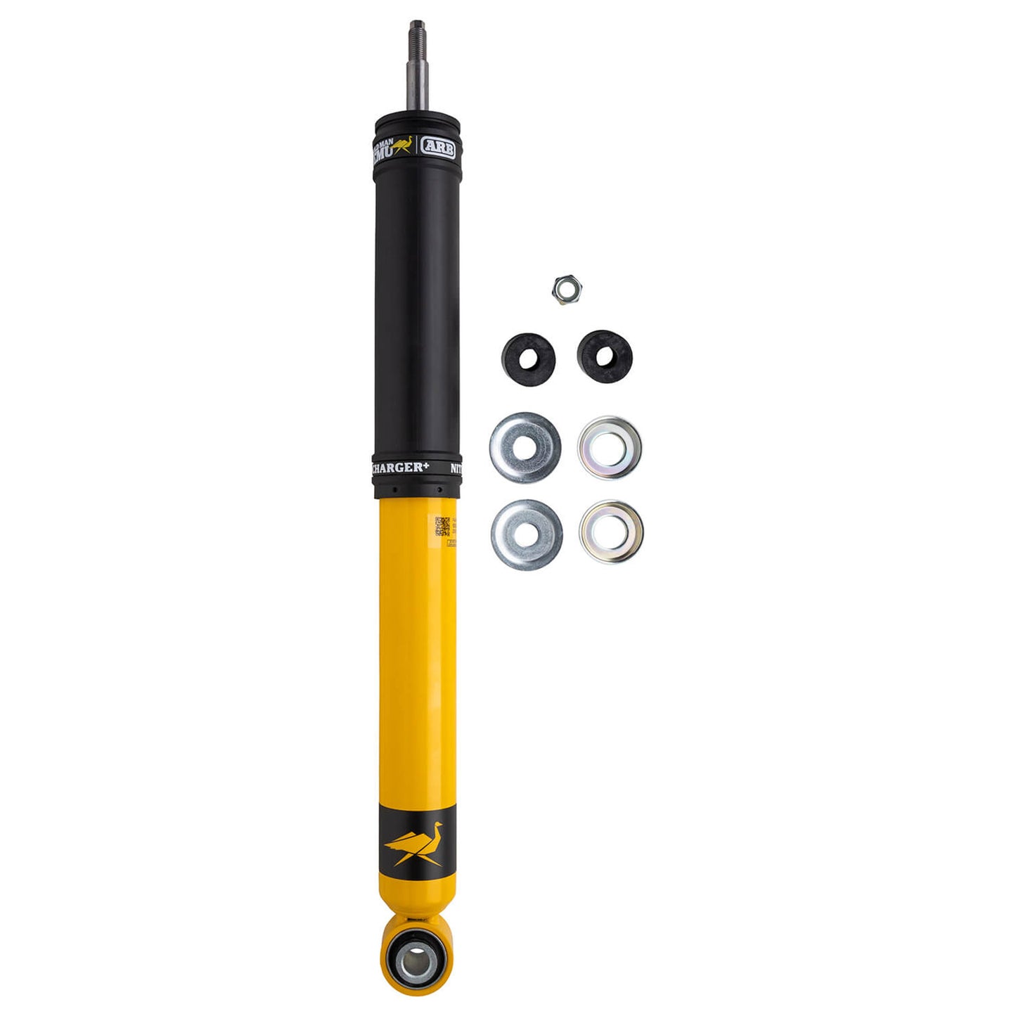 Old Man Emu Nitrocharger yellow front shock with mounting washers for OME Nitro+ 2 inch Leveling Kit for Lexus LX450 (96-97)