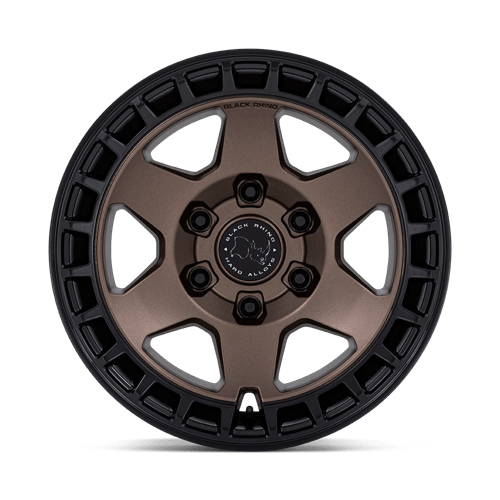 Black Rhino Br022 Bahari - 17X8.5 -10mm - Burnt Bronze W/ Matte Black Lip heavy-duty off-road wheel alloy design