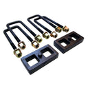 ReadyLift 1" Rear Block Kit 66-5001 for Toyota Tundra (95-21), Tacoma (95-23) with heavy-duty cast iron leveling blocks and hardware
