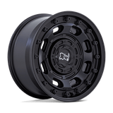 Black Rhino Atlas - 17X8.5 -10mm - Matte Black heavy-duty off-road wheel with reinforced multi-spoke steel design