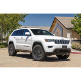 ReadyLift SST 2 inch Lift Kit for Grand Cherokee (14-21) installed on white 2014-2021 Jeep Grand Cherokee 4WD