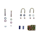 Mudify Steering Damper Bracket (70's and 80 Series Requires 2) heavy-duty mounting kit with bolts, washers, nuts, and U-bolts for Toyota 4x4s