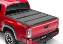 BAK BAKFlip MX4 Hard Folding Tonneau Cover 448446 for Toyota Tacoma (24-ON) with textured matte panels and secure latching