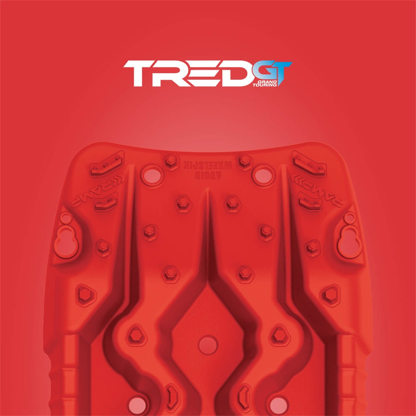 ARB TRED GT Red Recovery Boards TREDGTR heavy-duty polypropylene traction aid with aggressive cleats for off-road vehicles