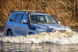 ARB Safari Armax Snorkel SS88HPE for Toyota Landcruiser 200 Series 5.7L V8 petrol engine crossing deep water
