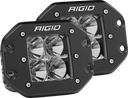 Rigid Industries Dually - Flush Mount - Flood - Set of 2