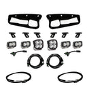 Baja Designs 2021+ Ford Bronco Fog Pocket Kit 21-Up Sportsmen w/Upfitter includes LED lights, heavy-duty mounts, and wiring harnesses