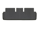 WeatherTech 2017+ Tesla Model 3 Rear FloorLiner - Black heavy-duty custom-fit floor mat by Mudify designed for durability and protection