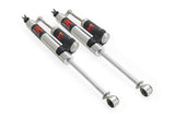 Mudify M1R Monotube Rear Shocks 0-3" | Jeep Wrangler JK/Wrangler Unlimited (07-18), silver pair