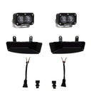 Baja Designs 19-22 Dodge RAM 2500/3500 S2 SAE Fog Pocket Light Kit - Clear high-performance LED fog lights with mounting brackets and wiring