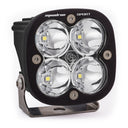 Baja Designs Squadron Sport Work/Scene Pattern Black LED Light Pod - Clear with quad LEDs and adjustable stainless steel mounting bracket