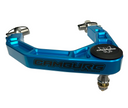 Camburg Toyota Tundra 2WD/4WD 07-21 KINETIK V2 Performance Billet Uniball Upper Arms in King Blue anodized finish