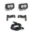 Baja Designs 2019+ Ram Rebel S2 Dual Reverse Kit with dual LED reverse lights, mounting brackets, and wiring harness