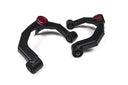 Zone Offroad 04-20 Ford F-150 Upper Control Arm - Zone heavy-duty steel suspension arm pair with red polyurethane bushings