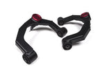 Zone Offroad 04-20 Ford F-150 Upper Control Arm - Zone heavy-duty steel suspension arm pair with red polyurethane bushings