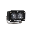 Baja Designs 2023+ Toyota Sequoia S2 SAE OEM Fog Light Replacement Kit - Clear dual-lens LED fog light with stainless steel mount