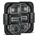 Mudify AlphaRex 21-24 Ford Bronco (Excl. Raptor) Nova-Series LED Tail Lights - Black pair