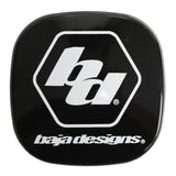 Baja Designs Squadron Rock Guard - Black heavy-duty protective cap for off-road LED light lens reinforcement and durability
