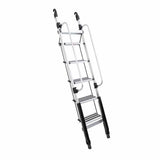 ARB Altitude Hard Shell Electric Rooftop Tent 802500 lightweight adjustable aluminum ladder with secure locking and non-slip steps