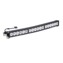 Baja Designs OnX6 Arc Series Driving Combo Pattern 30in LED Light Bar with rugged black housing and wiring harness