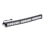 Baja Designs OnX6 Arc Series Driving Combo Pattern 30in LED Light Bar with rugged black housing and wiring harness