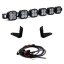 Baja Designs 2021+ Ford Bronco 6 XL Linkable Light Bar For Steel Bumper Mount with LED pods, brackets, and wiring harness