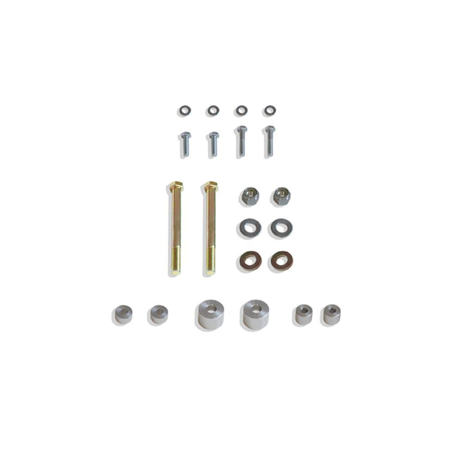 Maxtrac Front Differential Spacer Kit for Toyota Tundra 22-24 with heavy-duty bolts and skid plate spacers