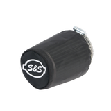 S&S Cycle Air Filter Cover For Tapered S&S Tuned Induction Filters - Black Nylon