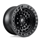 D10117907536 ZEPHYR BL 17X9 5X5.0 71.5 BD -38 (BEADLOCK) Mudify black beadlock off-road wheel for heavy-duty 4x4 use