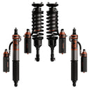 FOX 3.2 Live Valve Suspension System for Tacoma (24-ON) with high-performance remote reservoir shocks and coil springs
