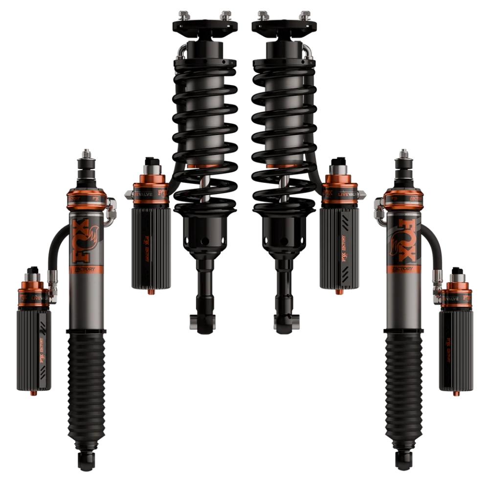 FOX 3.2 Live Valve Suspension System for Lexus GX550 (24-ON) with coilover shocks and remote reservoirs