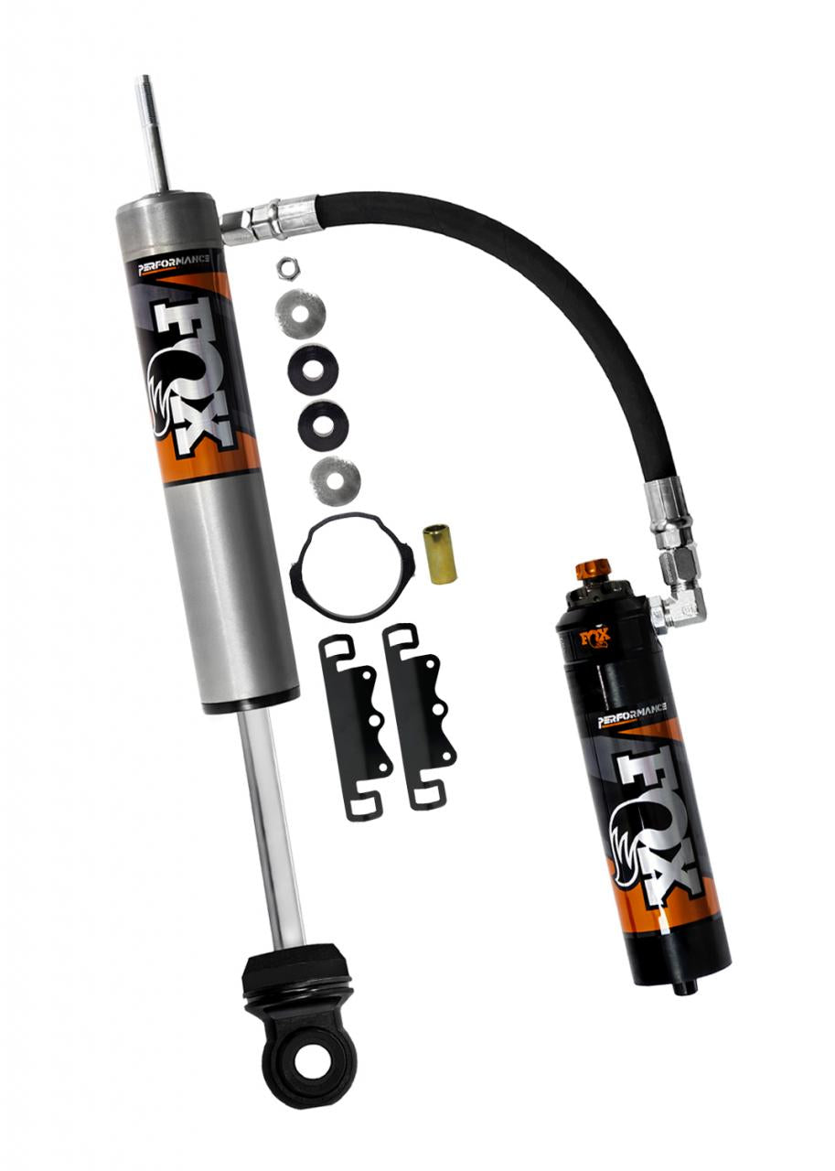 Fox Performance Elite Series 2.5 Reservoir Shock (Pair) - Adjustable heavy-duty suspension for 2005+ Toyota Tacoma trucks